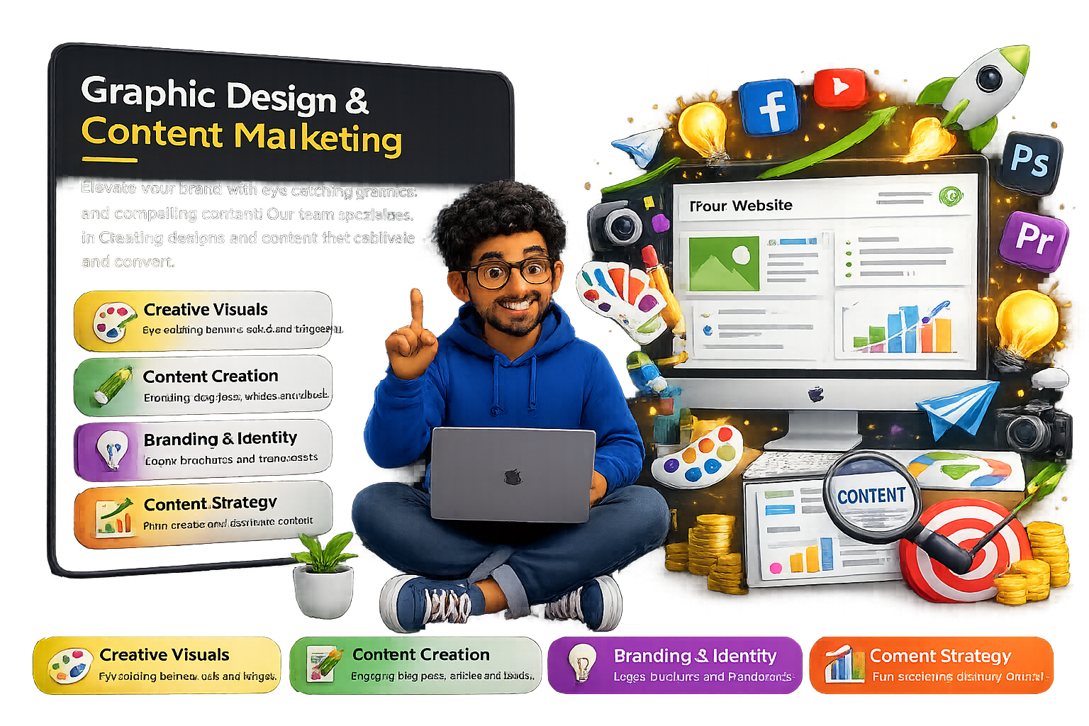 Graphic Design & Content Marketing