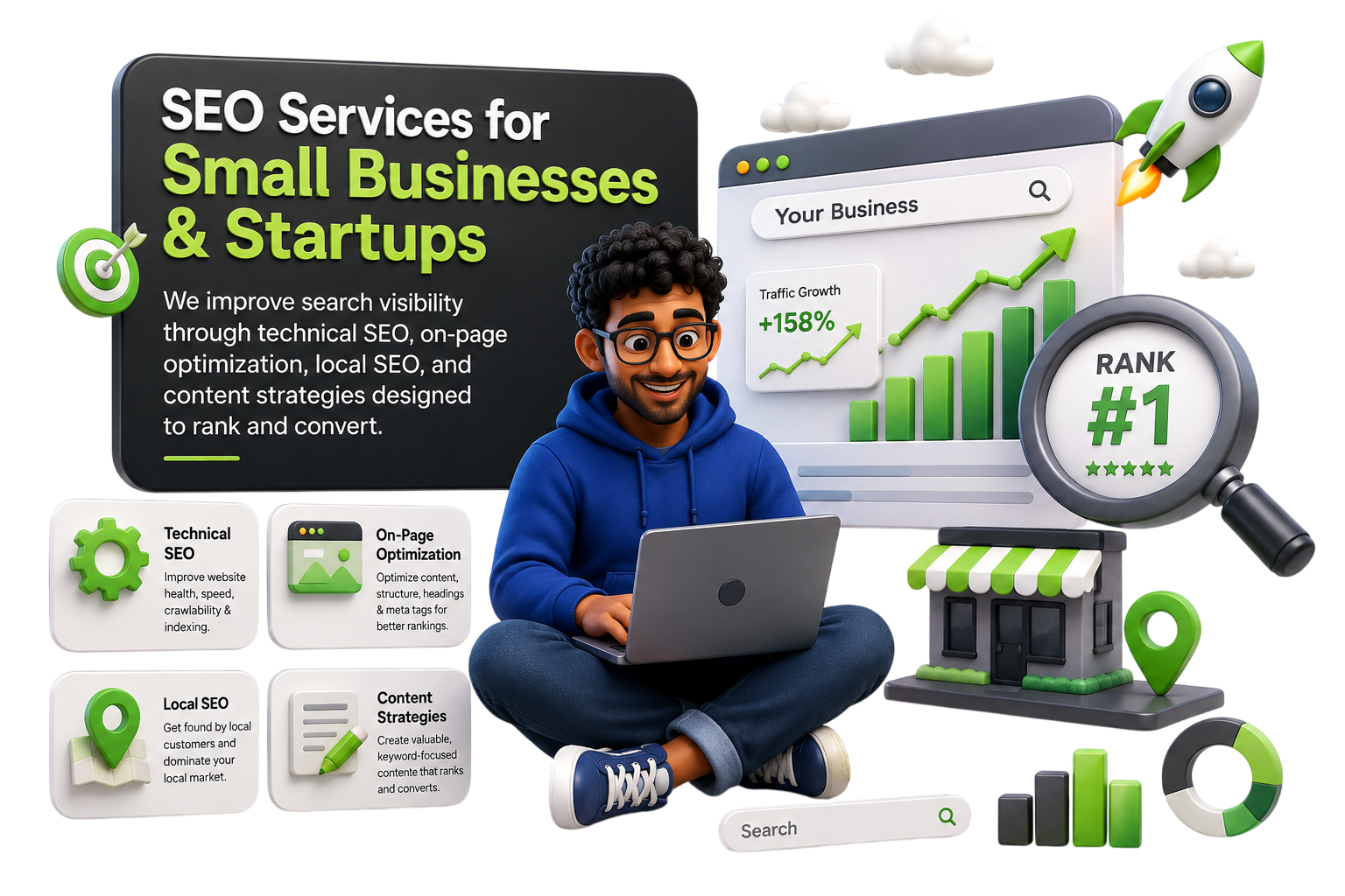 SEO Services for Small Businesses & Startups